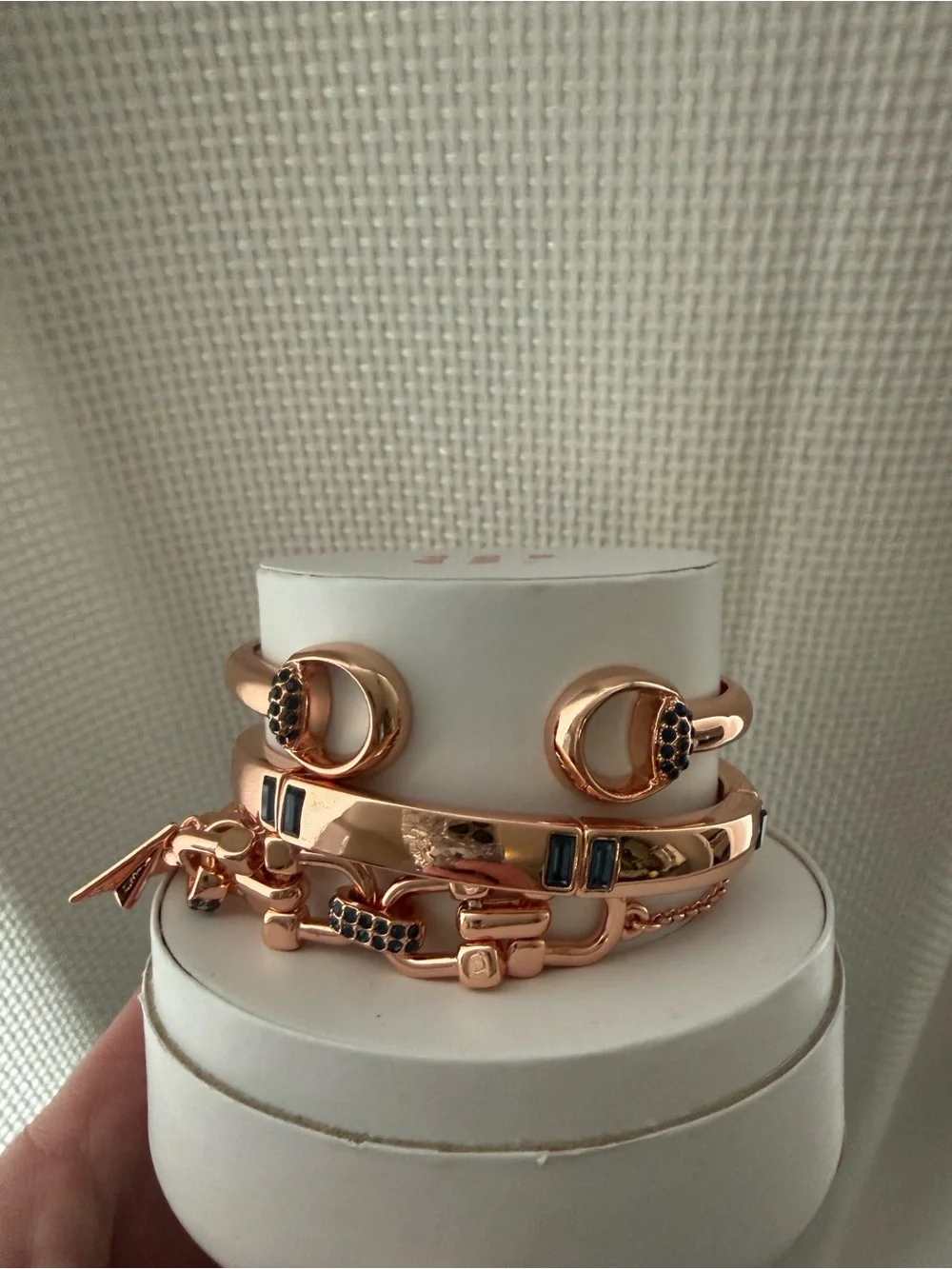 Bomb Party Rose Gold-Tone Women’s Bracelet Stack with Air Mail Summer 2026